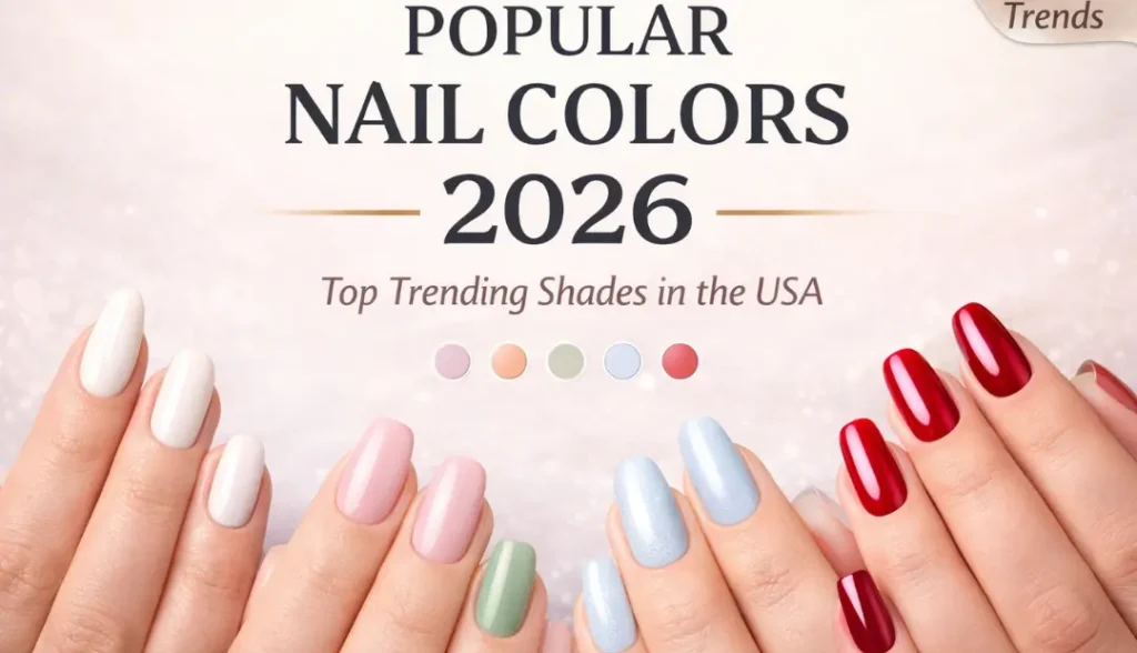 Popular nail colors in 2026