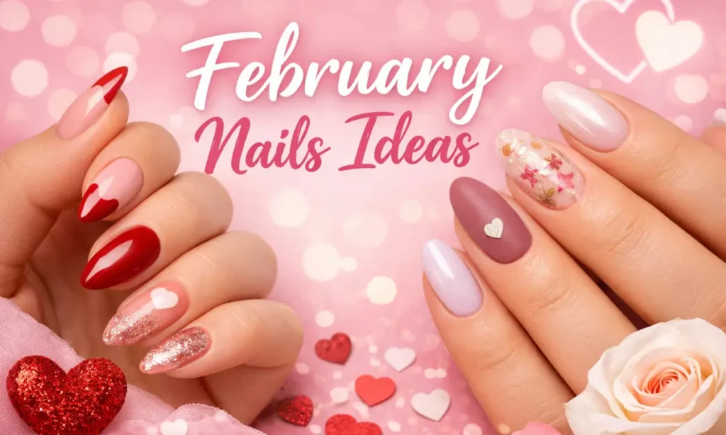 February Nails Idea