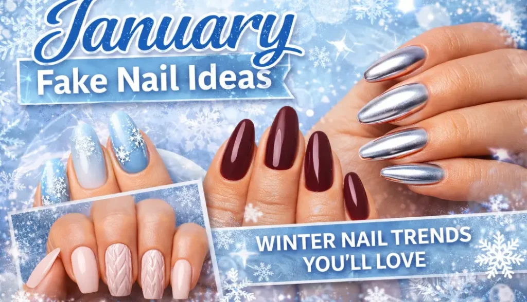 January Fake Nail Ideas