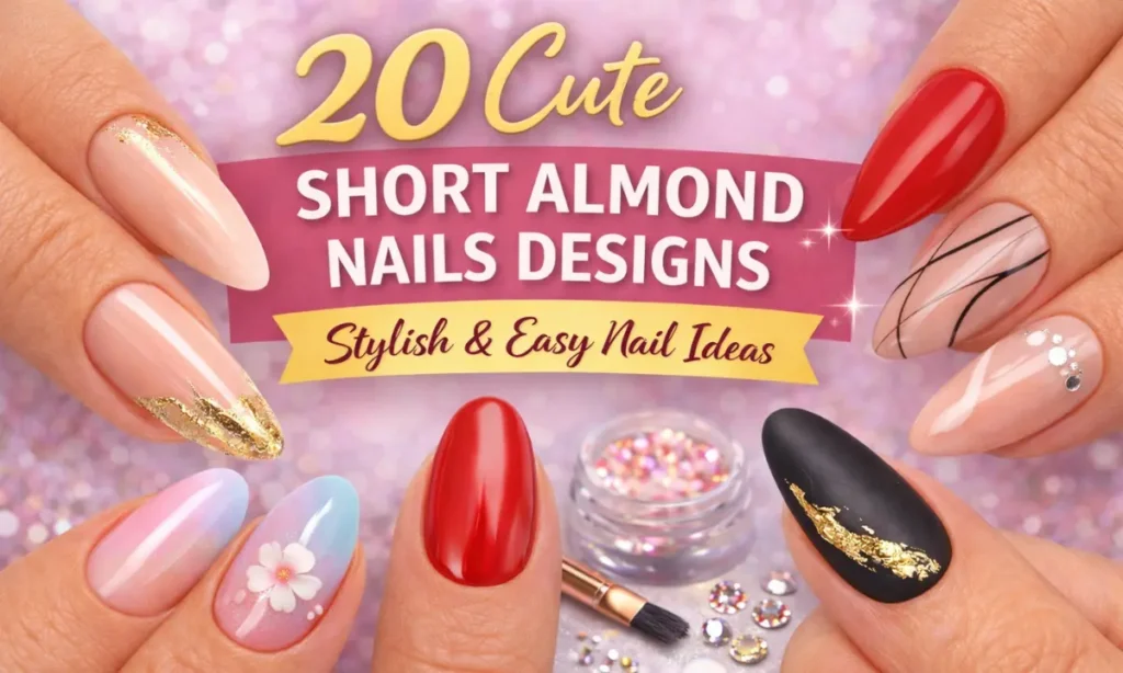 Short Almond Nails Designs