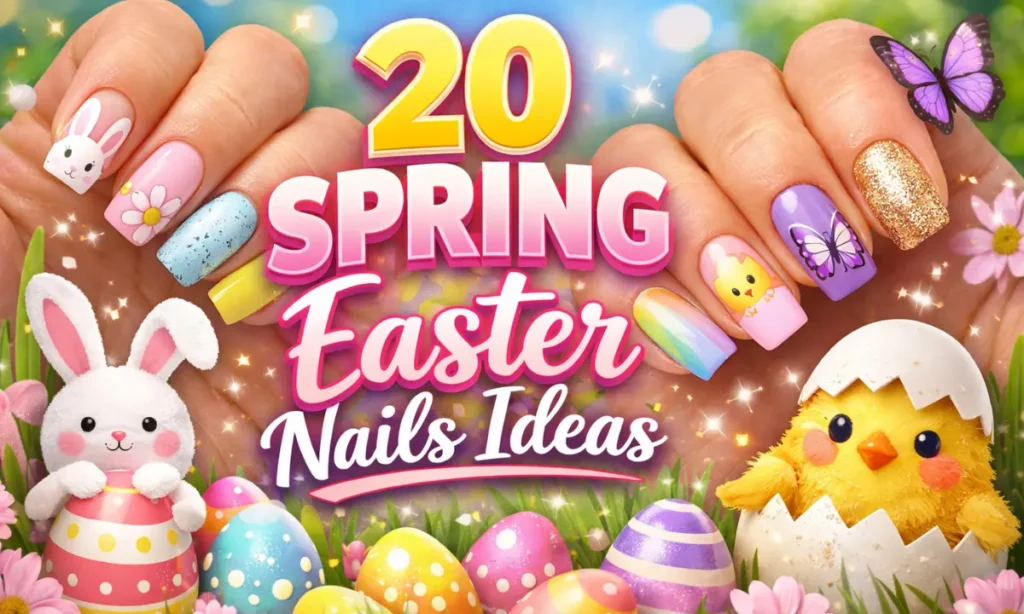 20 Spring Easter Nails Ideas,