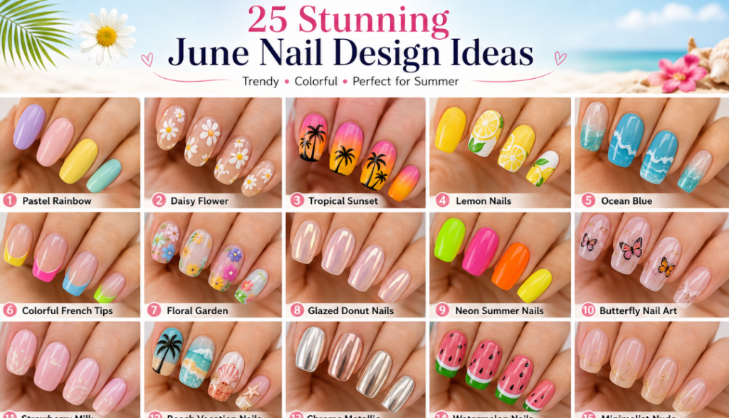 June Nail Design Ideas