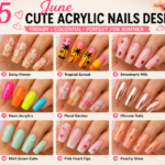 June Cute Acrylic Nails Design: 25 Trendy Summer Nail Ideas to Copy in 2026